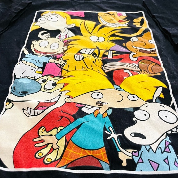 Nickelodeon Old School Cartoon Short sleeves-Shirt - Picture 4 of 4